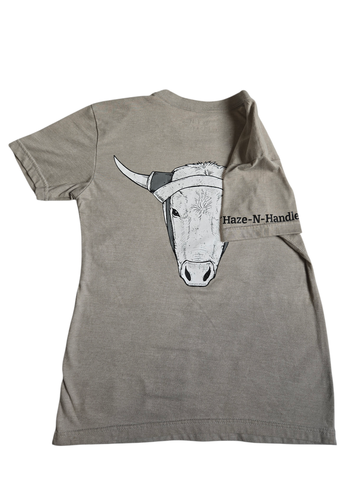 Women's Silver Steer Head Tee