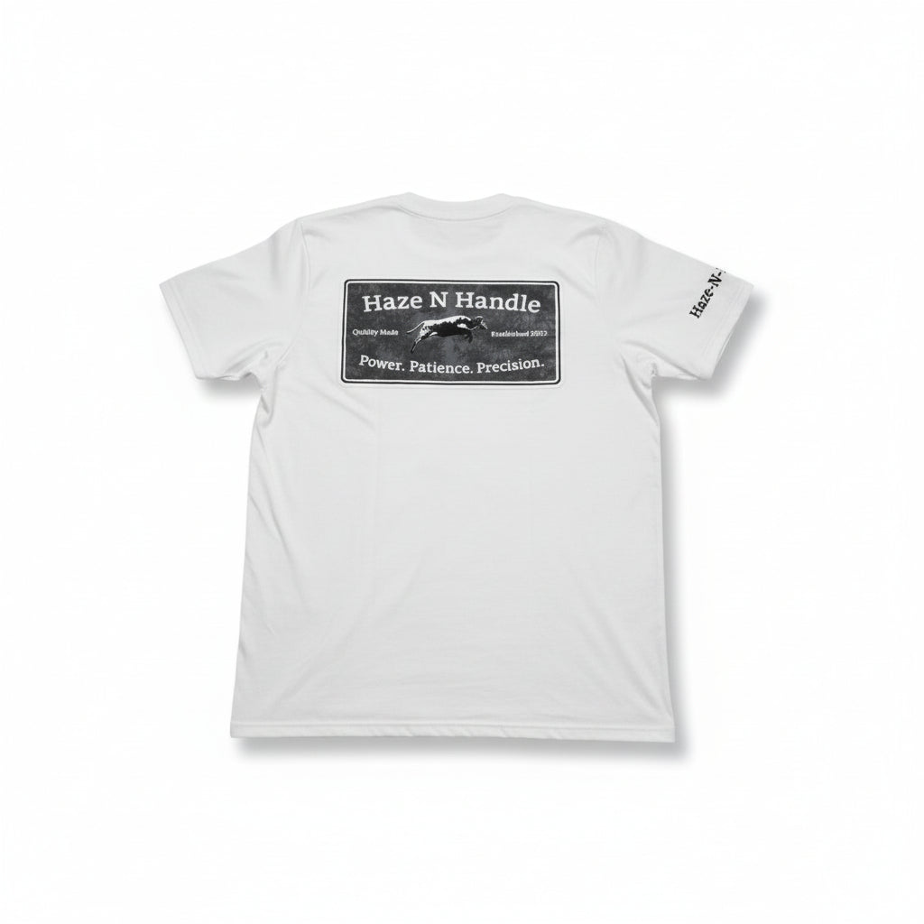 Power. Patience. Precision. Tee