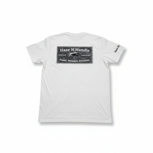 Power. Patience. Precision. Tee