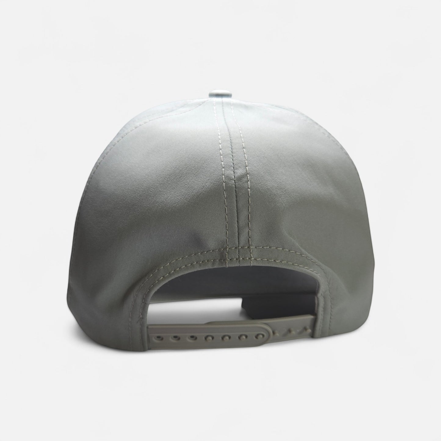 Haze N Handle Fast Times & High Money stone-gray structured baseball cap with adjustable strap and curved brim.